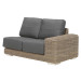  4 Seasons Outdoor | Loungebank Kingston 2-zits Links | Pure 700102-01